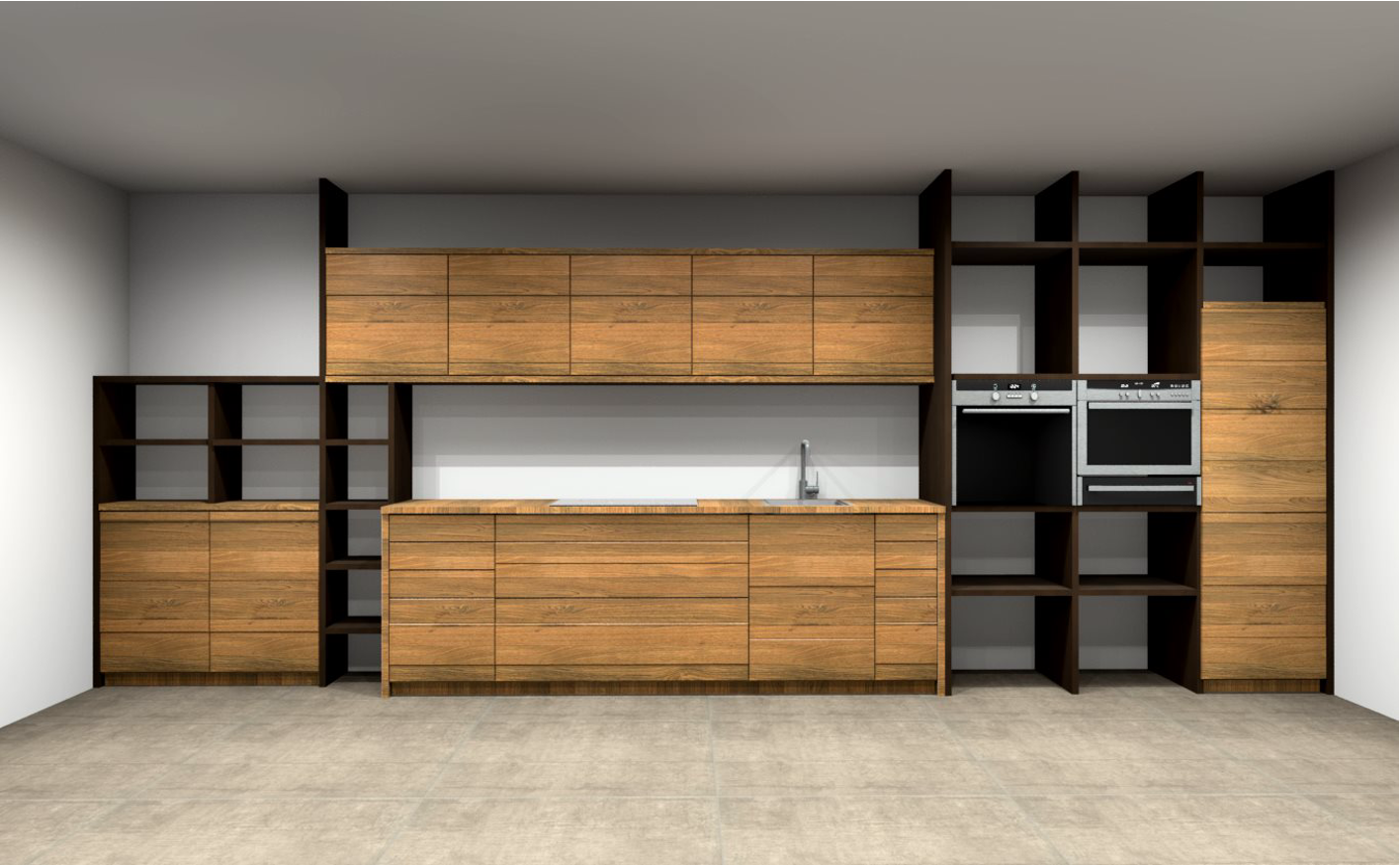 Möbelbausystem S611 Volumenvergleich